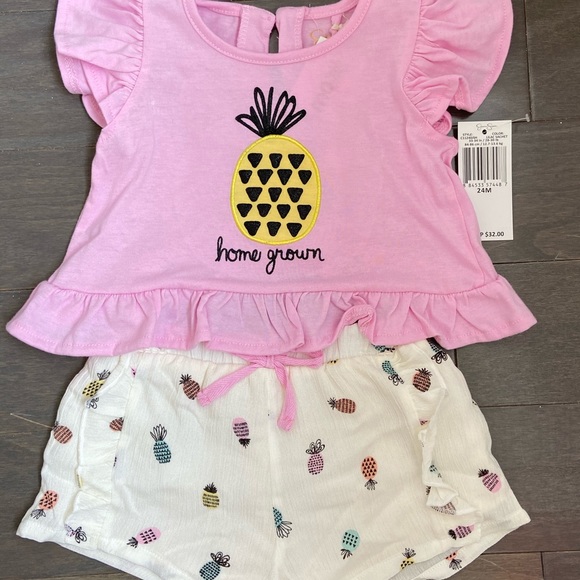 Jessica Simpson Other - Girls NWT Short Set Jessica Simpson 24M